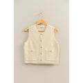 Frankie Button-Front Vest