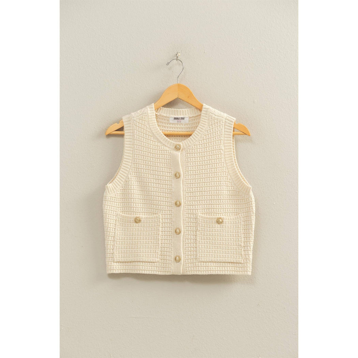 Frankie Button-Front Vest