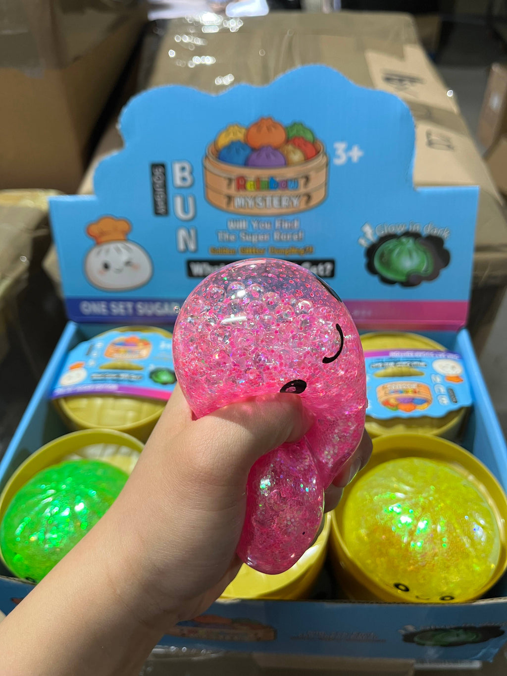 Glitter Glow in the Dark Orby Dumpling