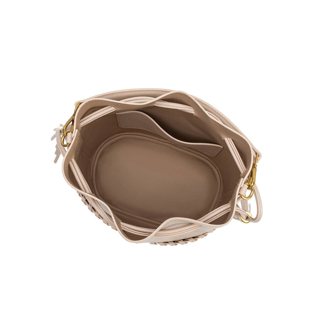 Janae Bone Recycled Top Handle Bag