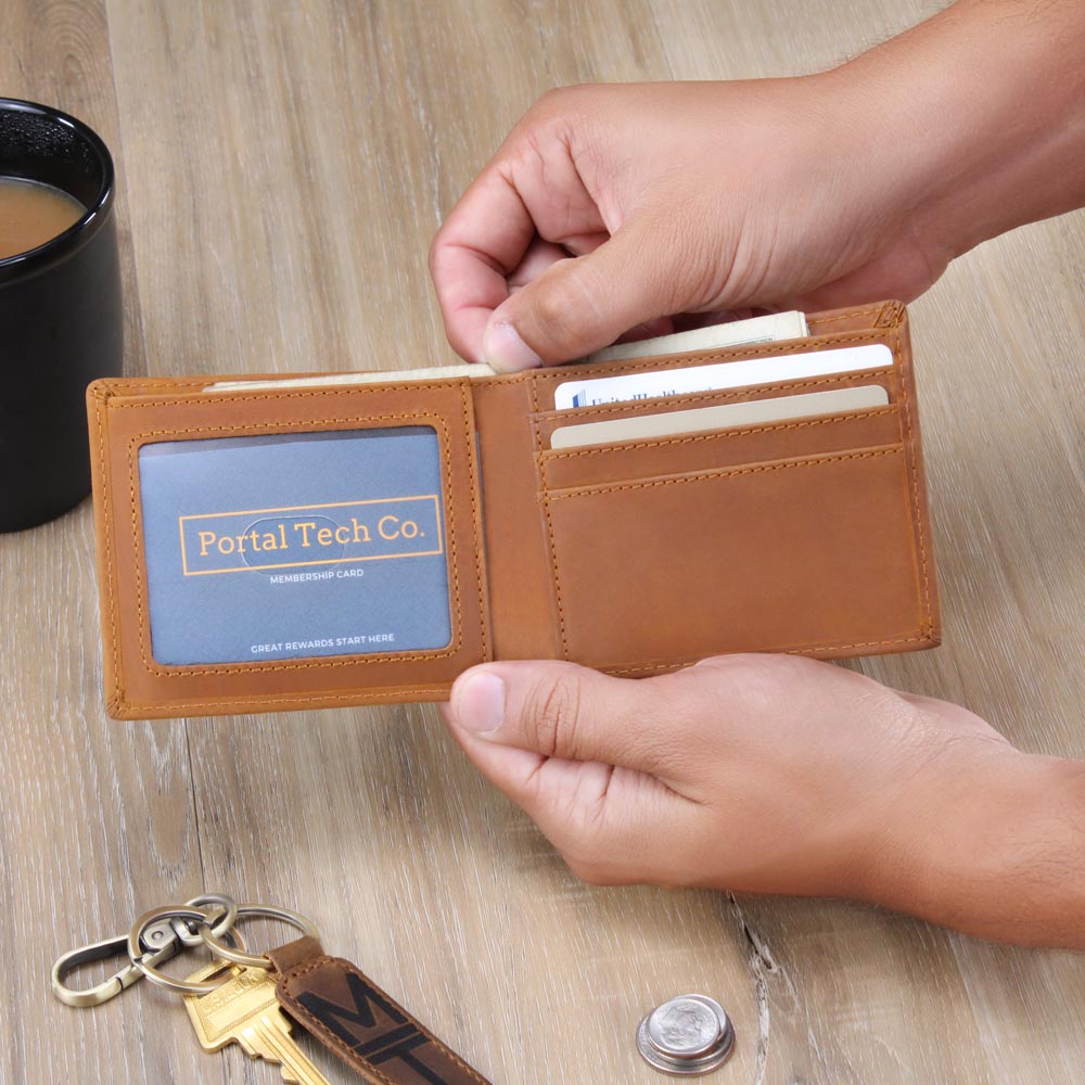 The Endurance Bifold, Lion's Legacy Christian Leather Wallet