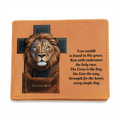 The Endurance Bifold, Lion's Legacy Christian Leather Wallet