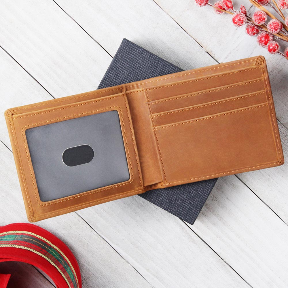 The Endurance Bifold, Lion's Legacy Christian Leather Wallet
