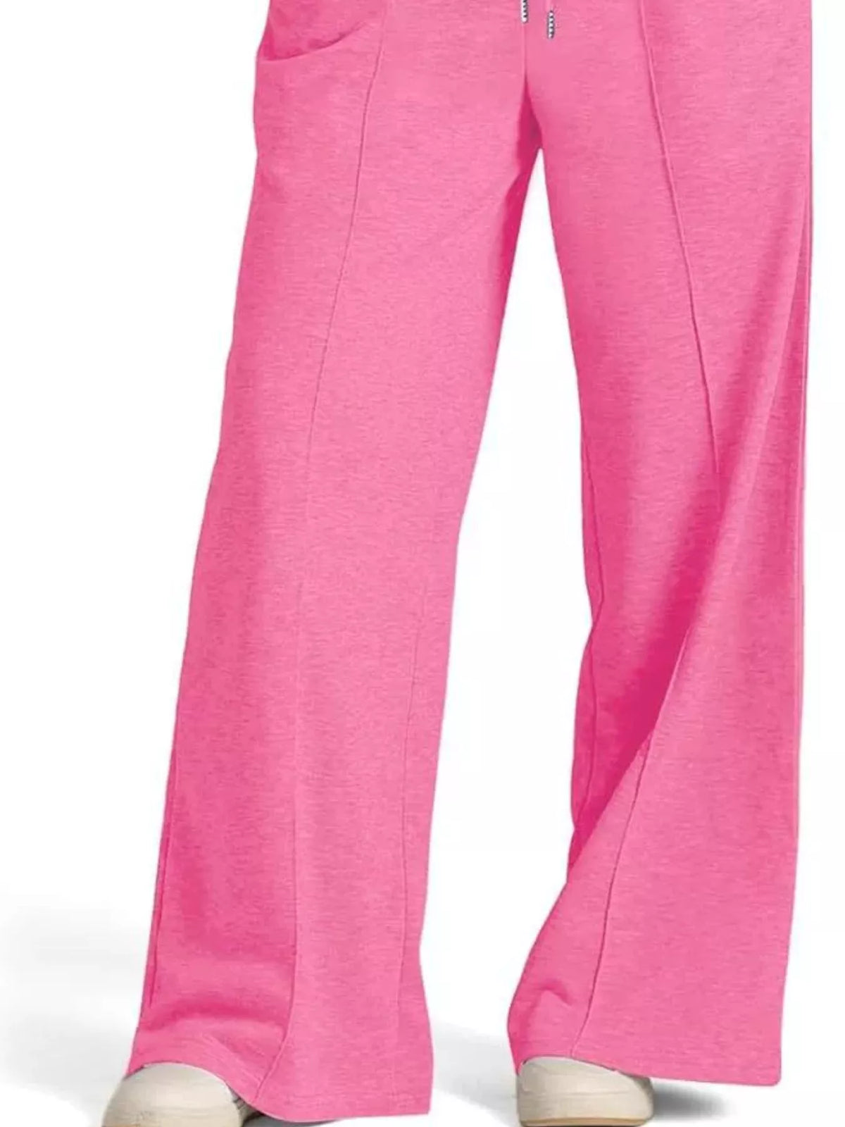 Wide Leg Drawstring Pants