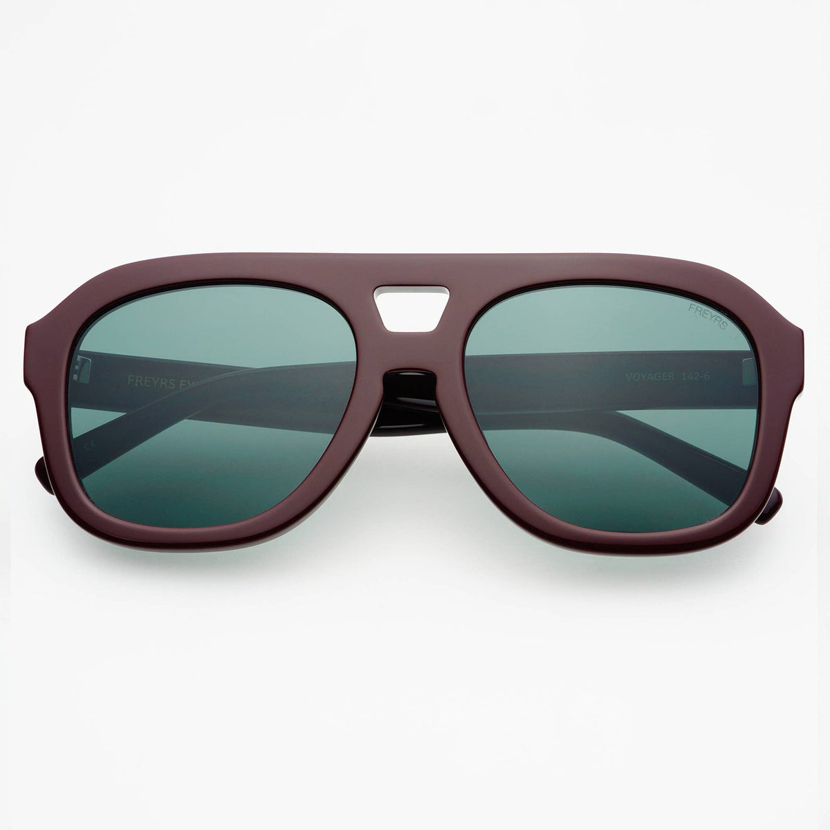 Voyager Oversized Aviator Sunglasses