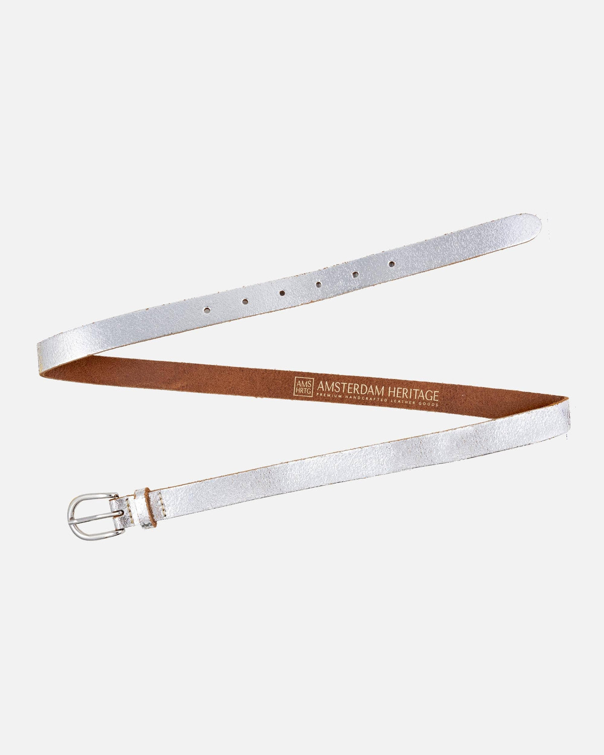 Eva | Metallic Skinny Belt