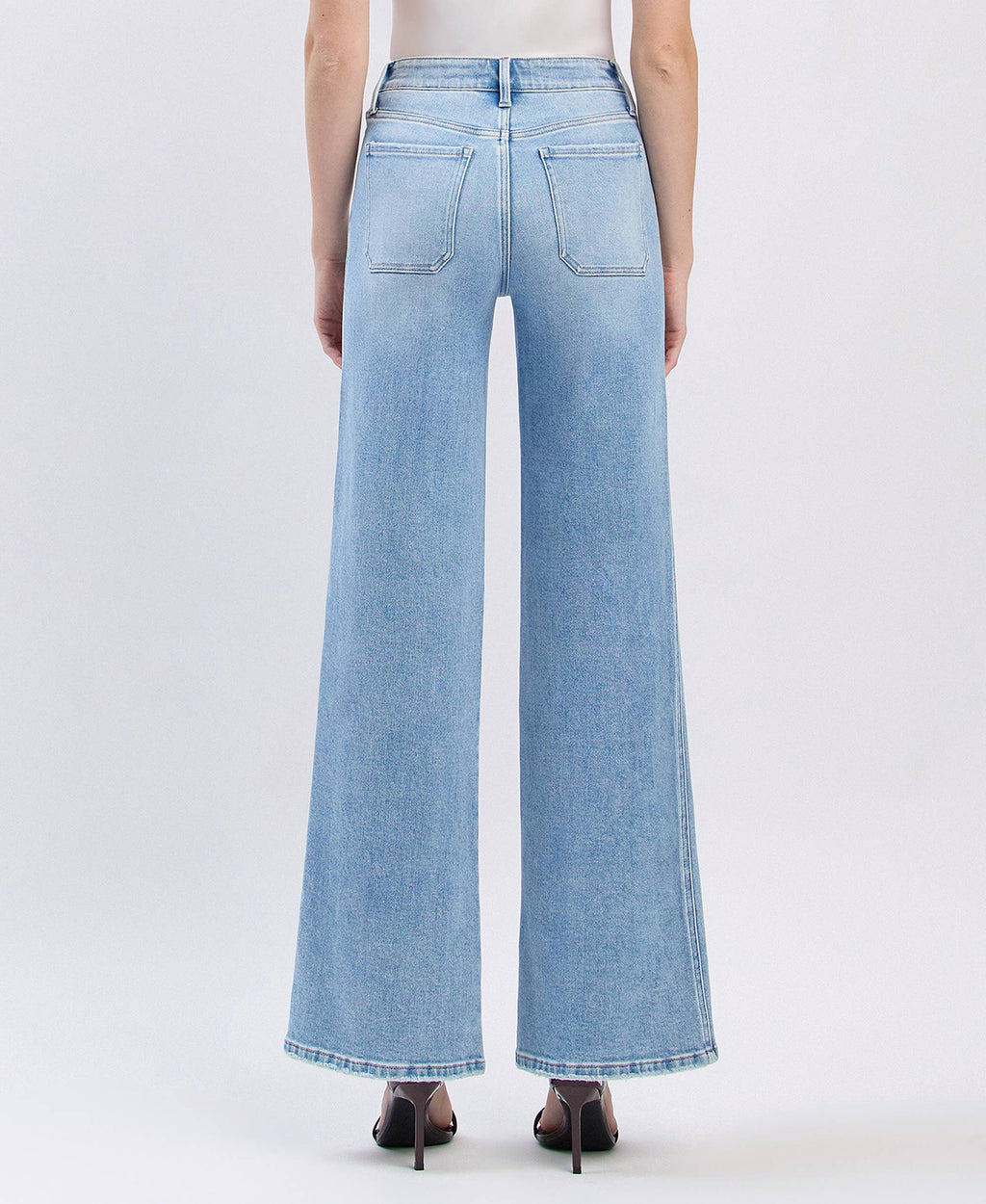 Hollis High Rise Patch Pocket Jean
