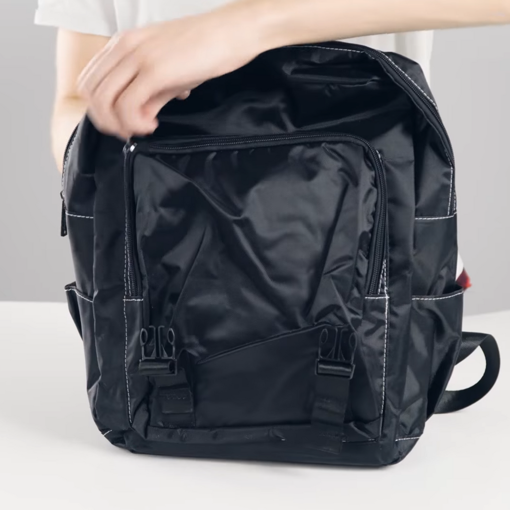 "Jesus Has My Back" Unisex Casual Shoulder Backpack, Backpack-Purse (white )
