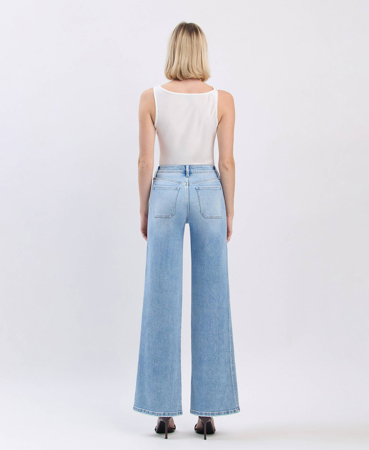 Hollis High Rise Patch Pocket Jean