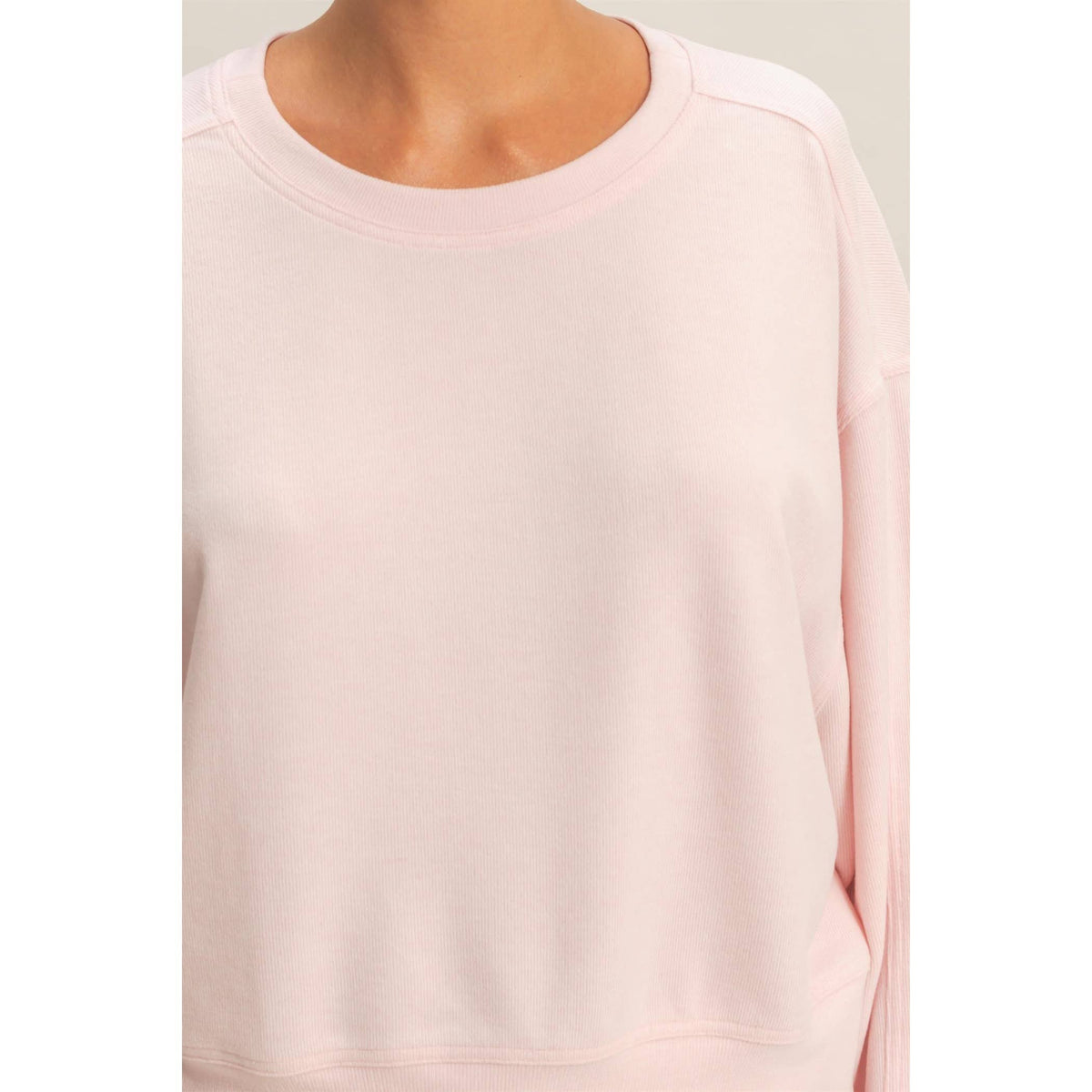 Madison Ribbed Relaxed Fit Sweatshirt