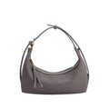 Lilith Gray Vegan Suede Top Handle Bag