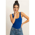 Hearts Align Scoop Neck Tank Bodysuit