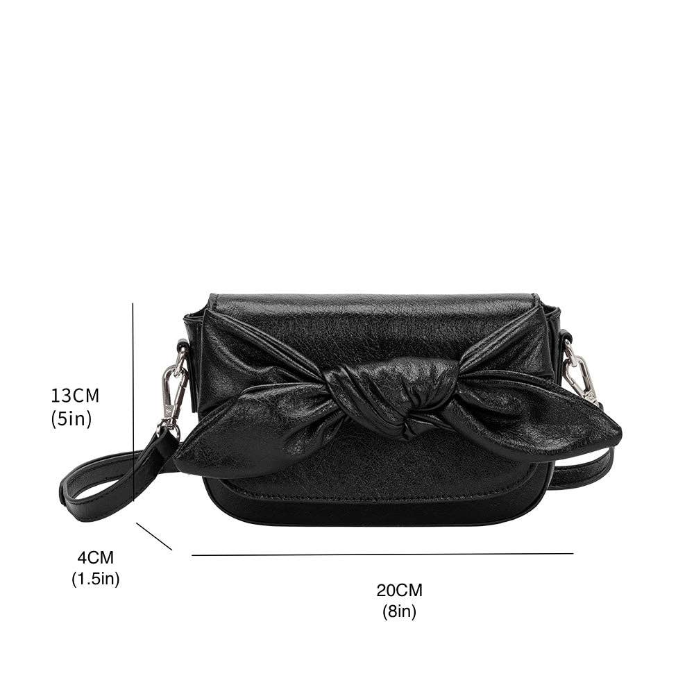 Faye Cranberry Recycled Vegan Crossbody Bag