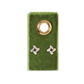 Baguette Cluster Studs On Velvet Gift Tag