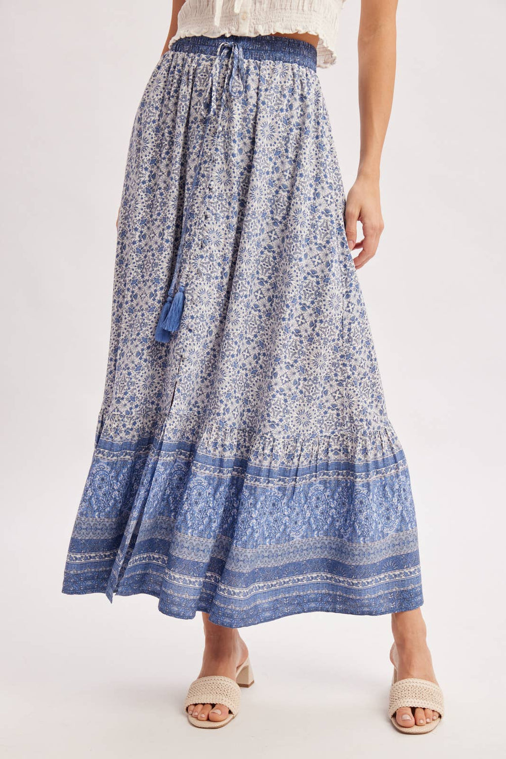 Gianna Boho Maxi Skirt