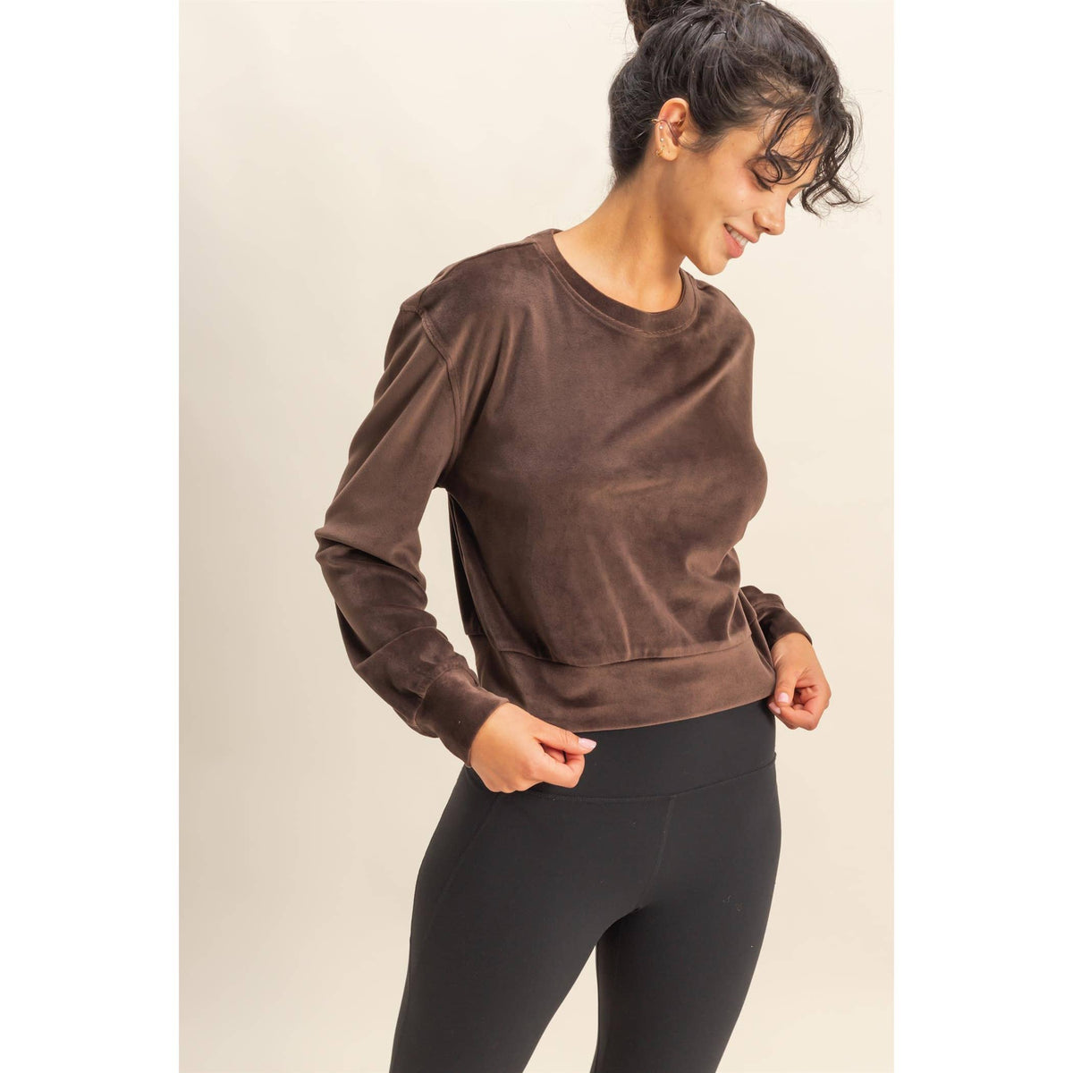 Kaylee Banded Sweatshirt