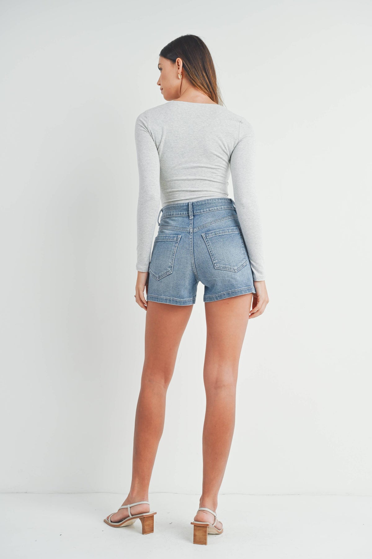 Ayla High Rise Utility Cargo Short
