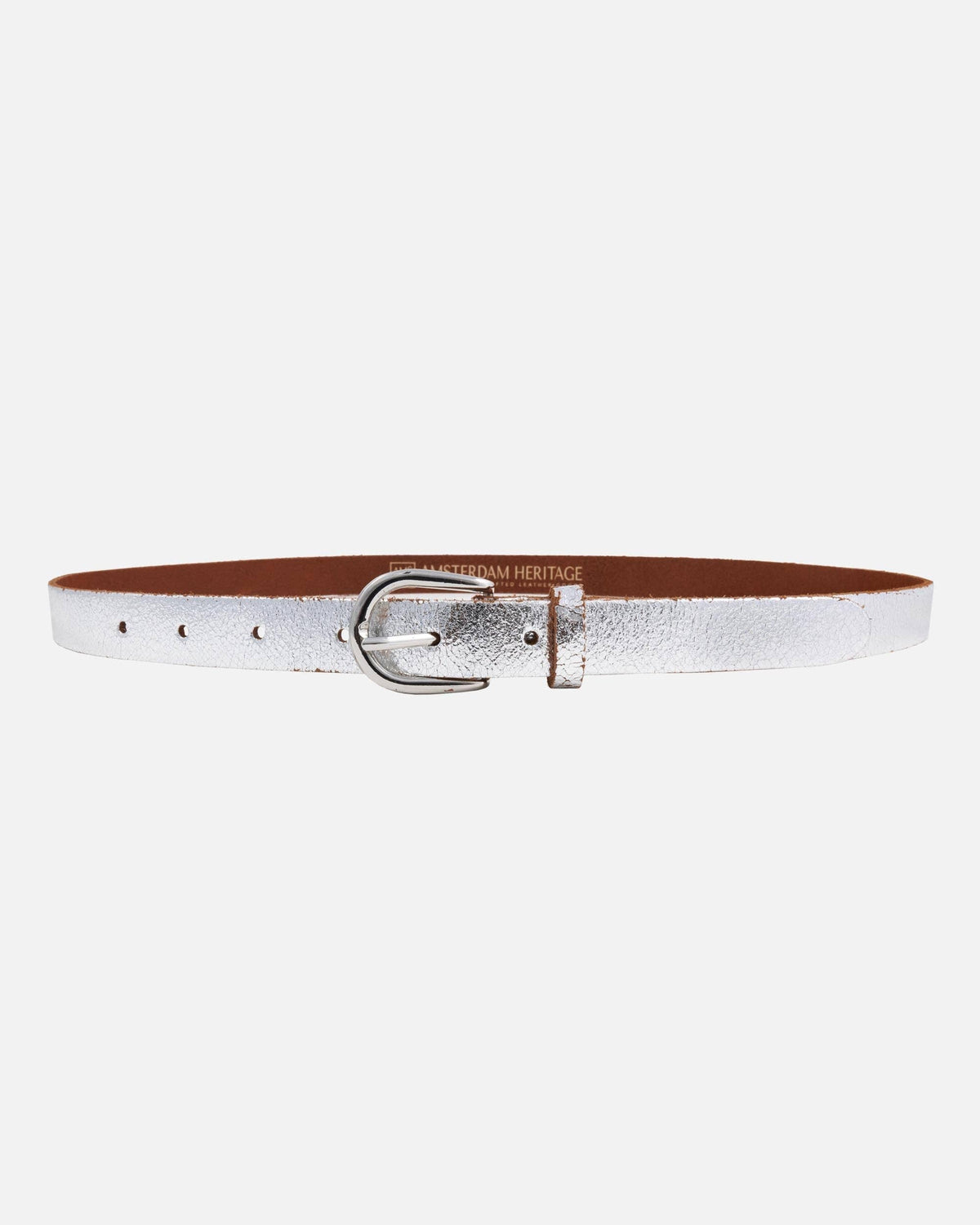 Eva | Metallic Skinny Belt