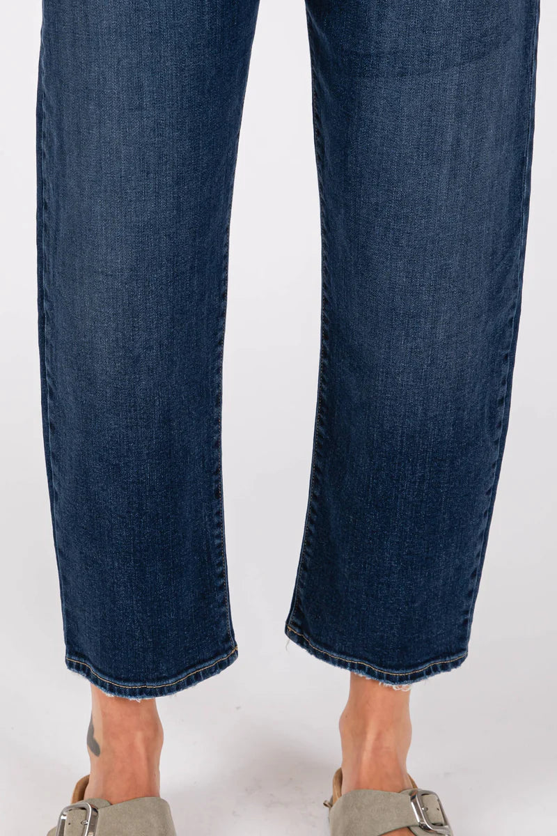 Modena High Rise Tapered Jeans- L.T.J
