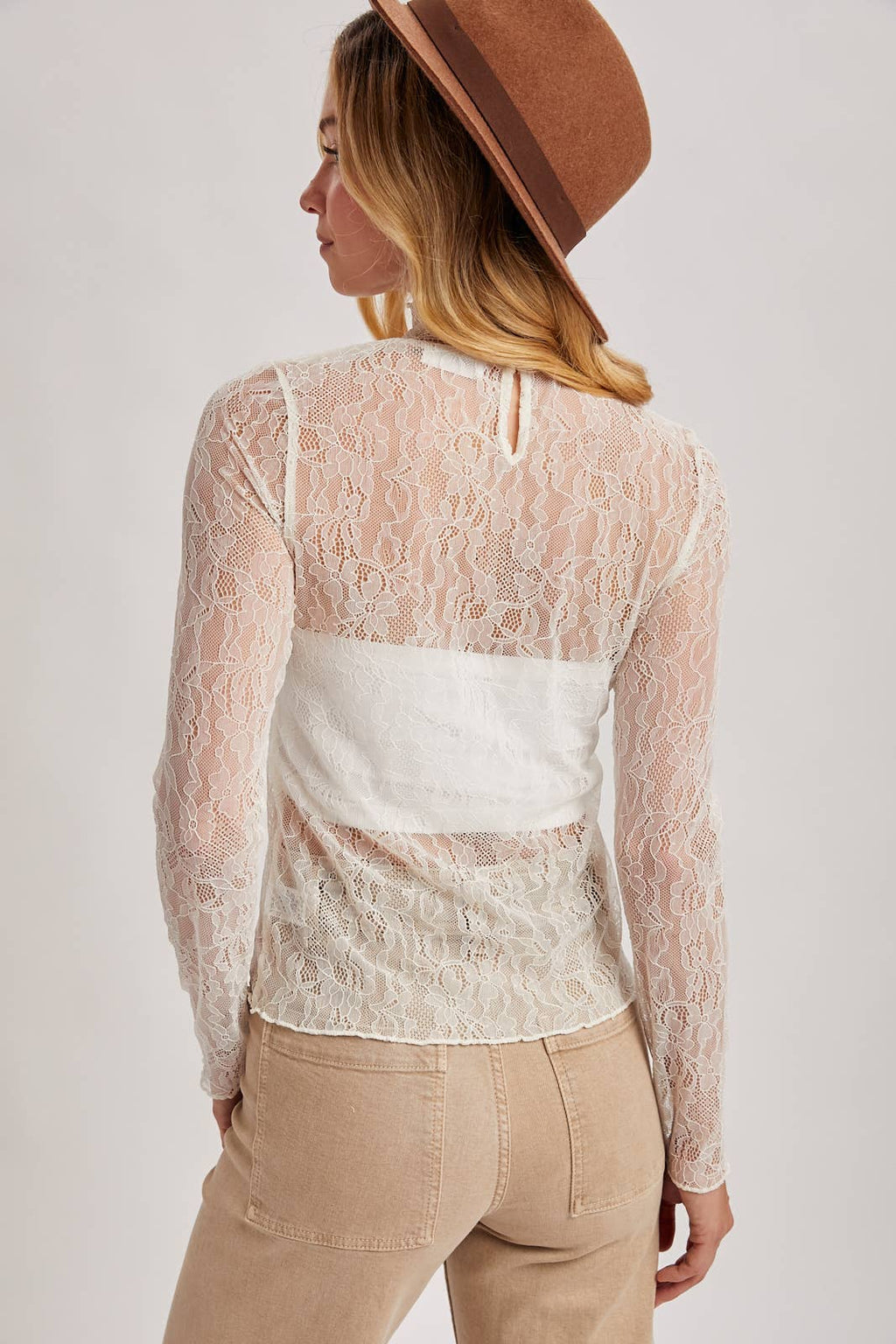 Catharine Lace Top