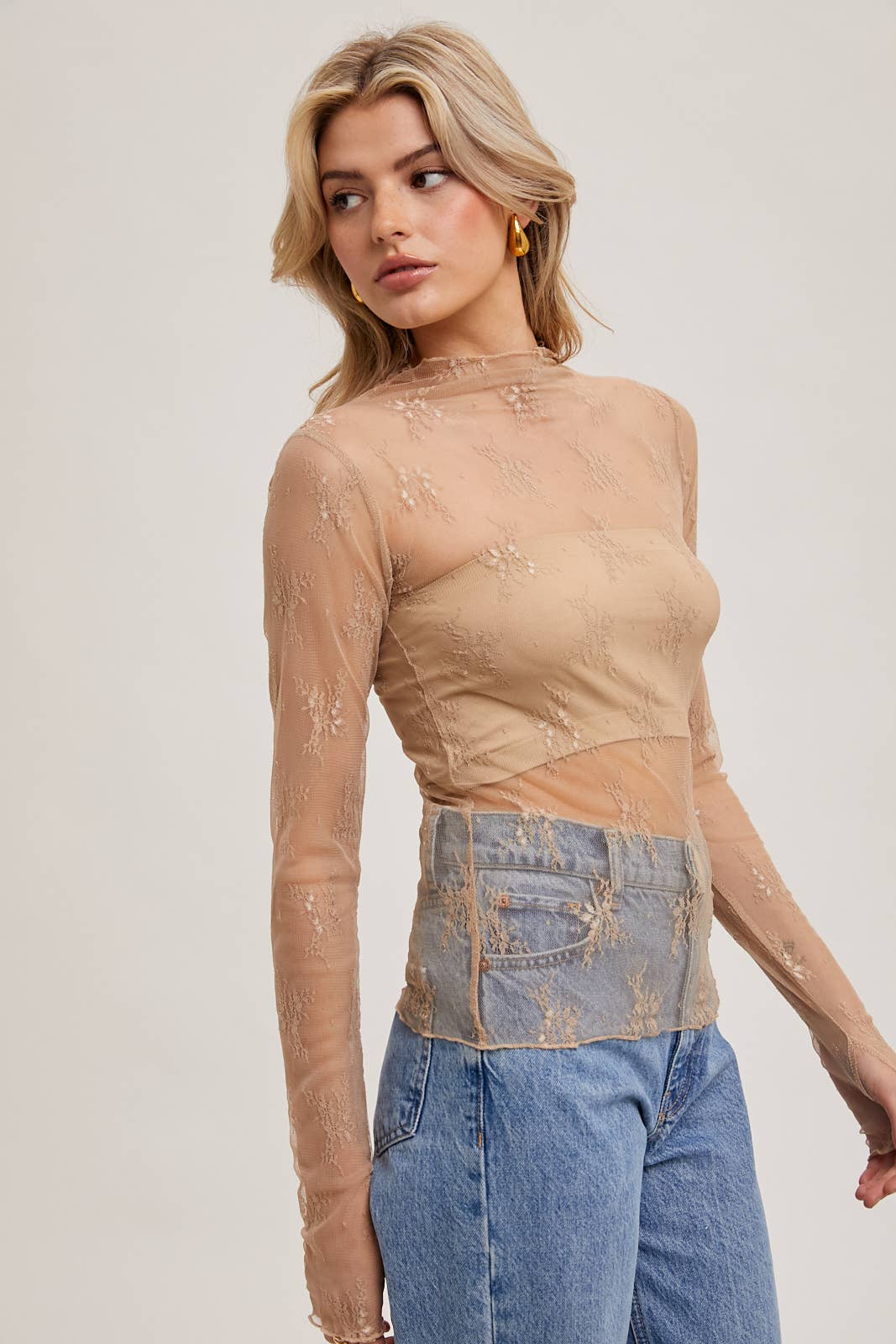Callie Lace Long Sleeve