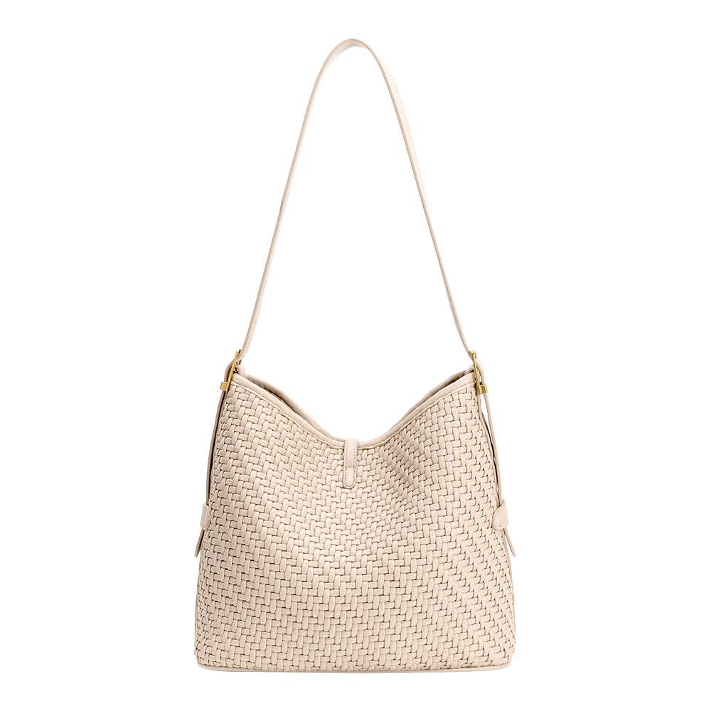 Thalia Bone Recycled Vegan Leather Tote Bag