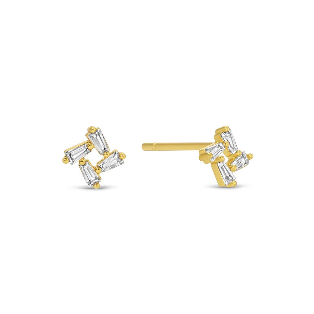 Cross Velvet Stud Gift Set