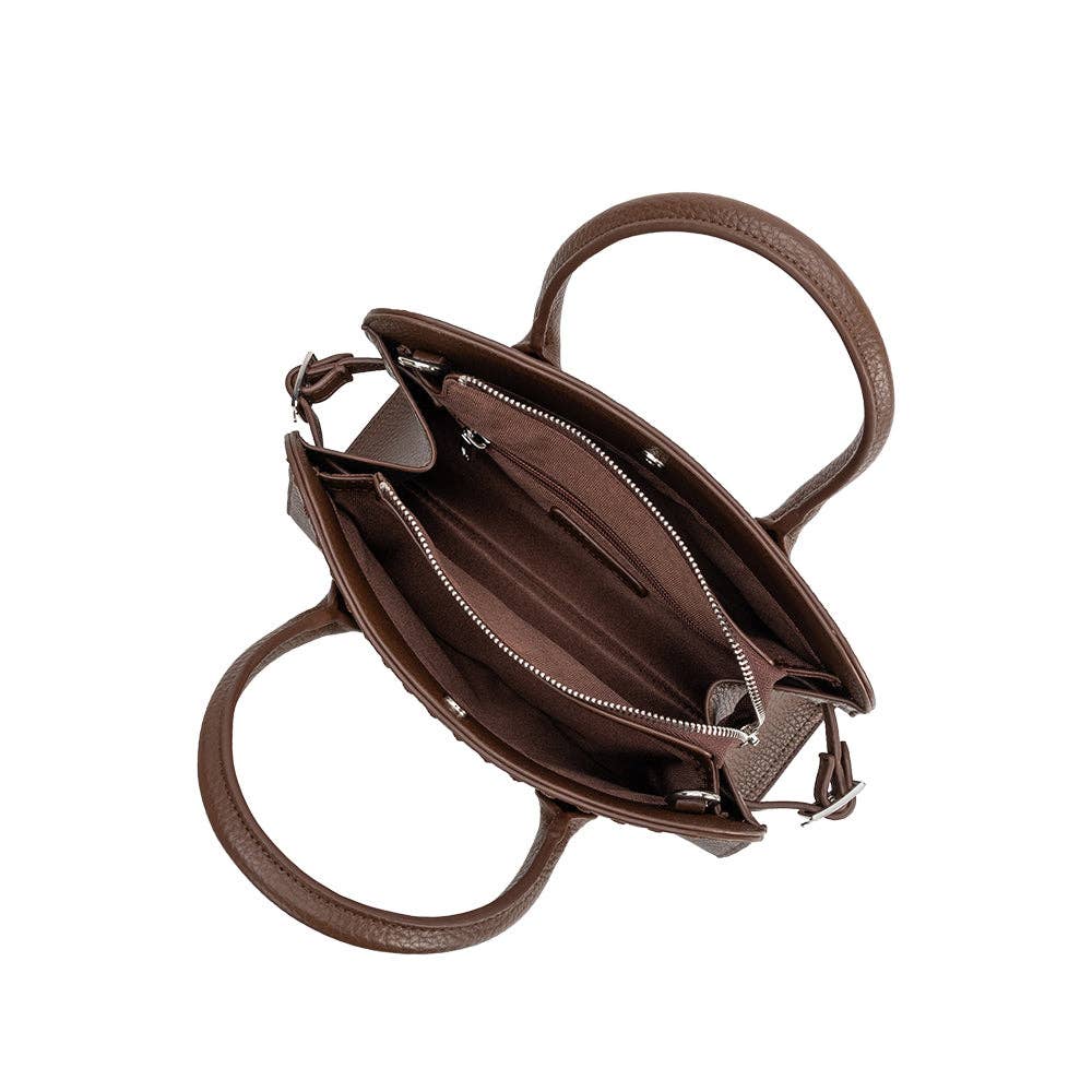 Marlo Espresso Crossbody Bag