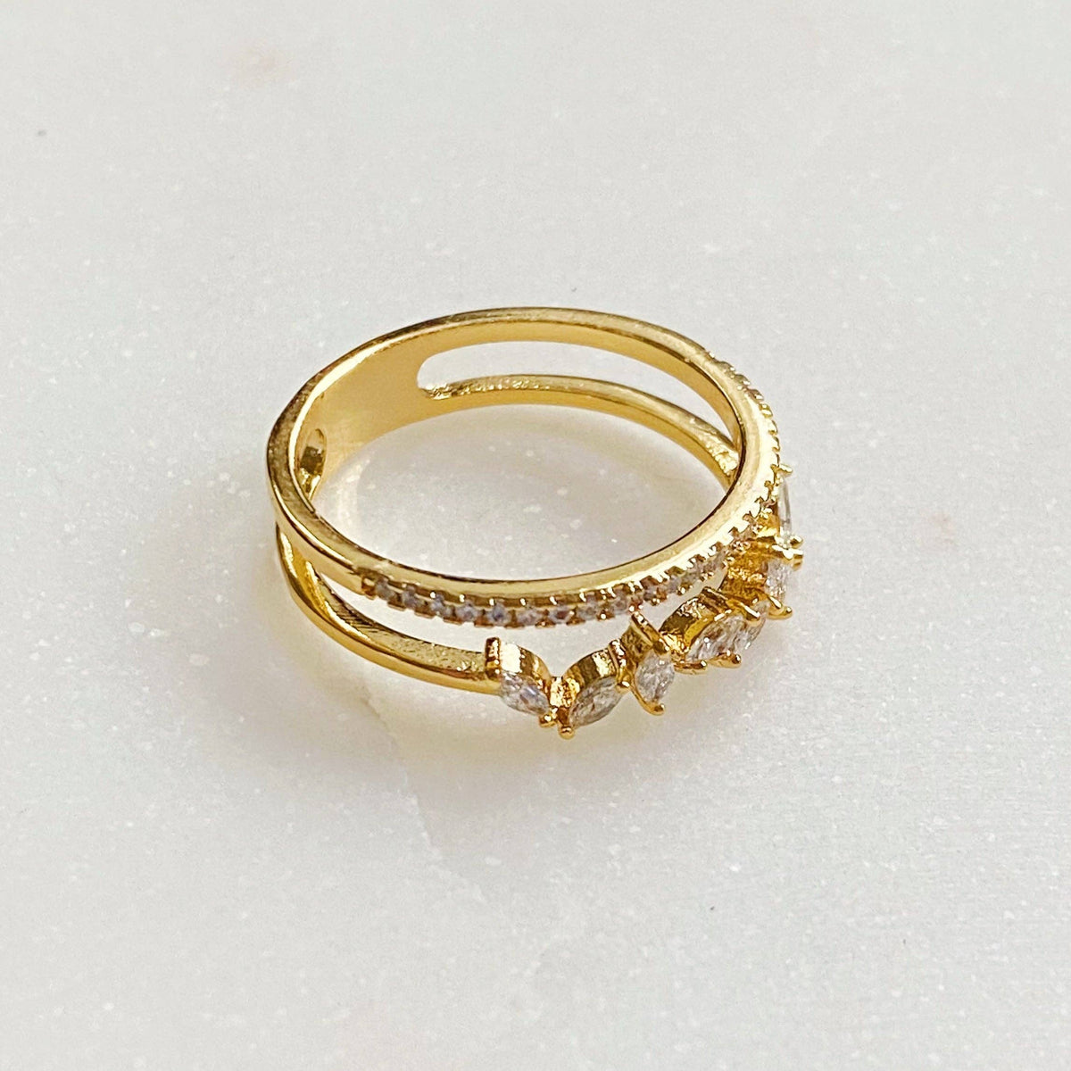 French Jeweled Ring