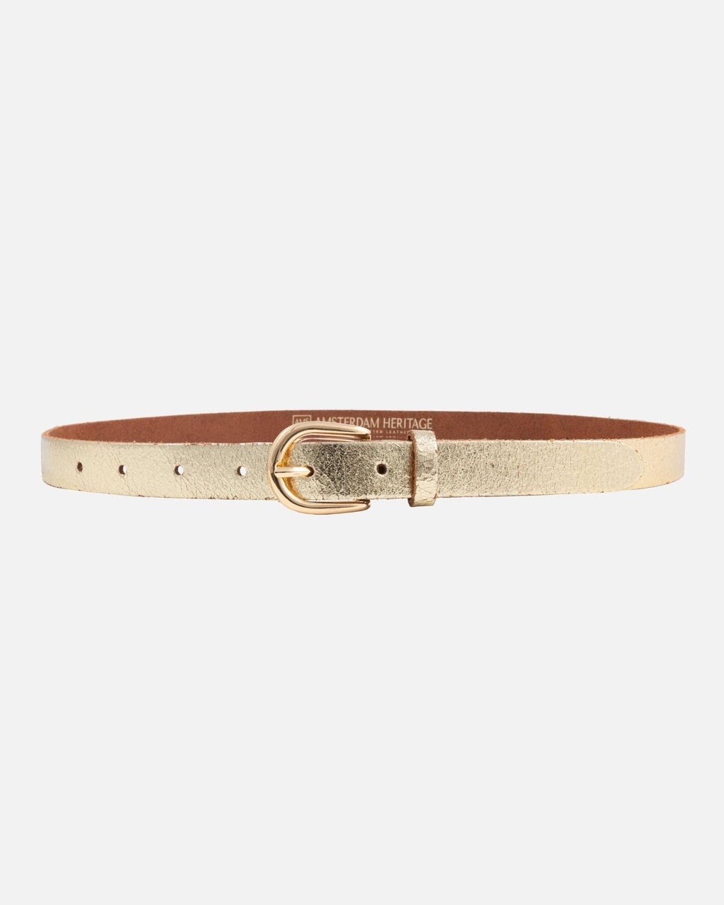 Eva | Metallic Skinny Belt