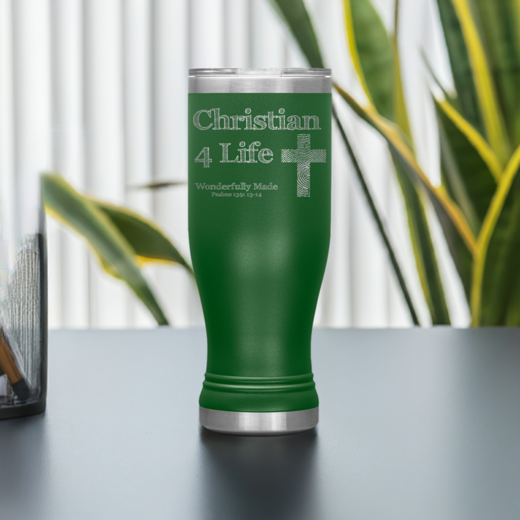 20oz BOHO Insulated Tumbler, Christian4Life