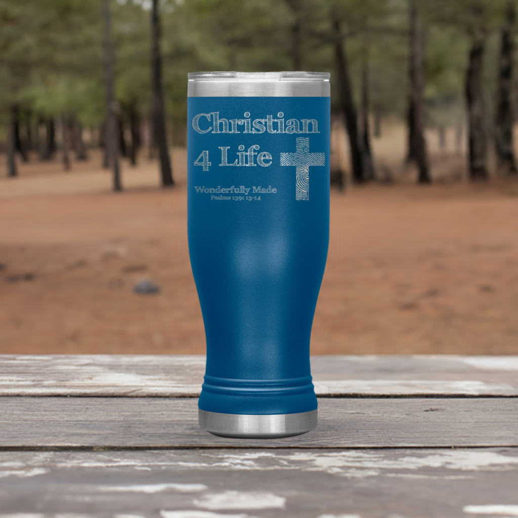20oz BOHO Insulated Tumbler, Christian4Life