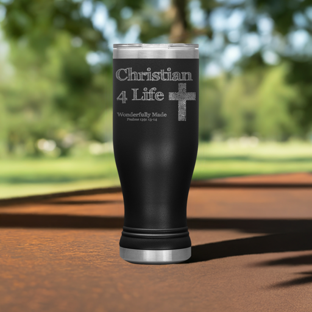 20oz BOHO Insulated Tumbler, Christian4Life