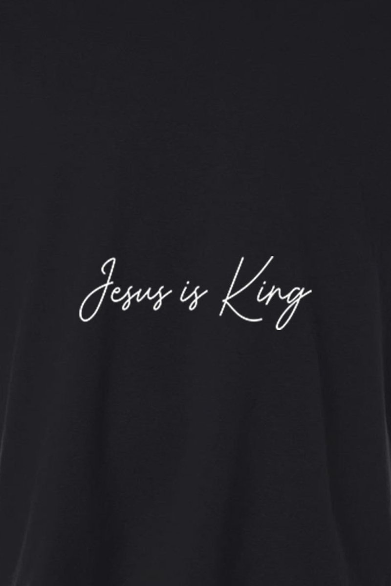 Jesus is King 1 Unisex Garment-Dyed Tee