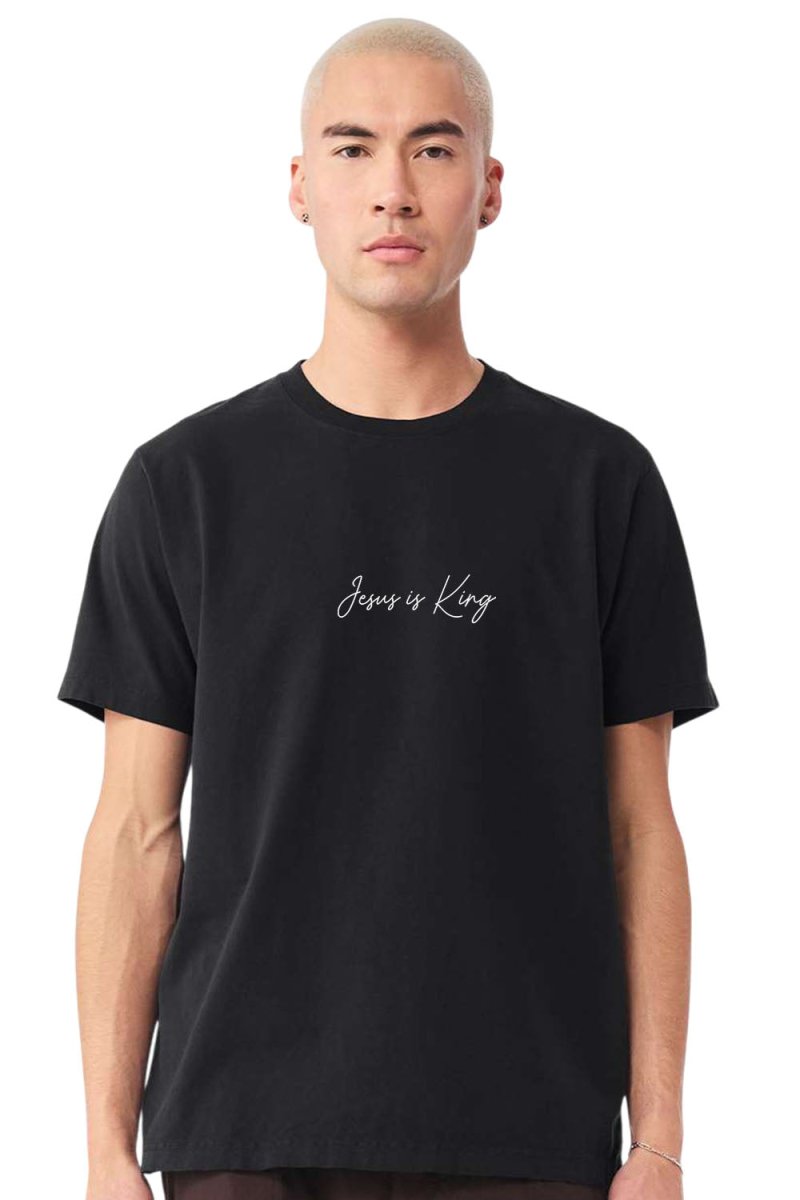 Jesus is King 1 Unisex Garment-Dyed Tee