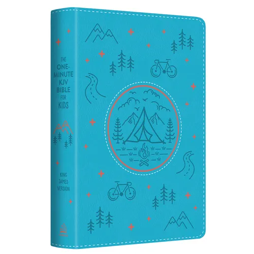 The One-Minute KJV Bible for Kids [Adventure Blue] - Imitation Leather