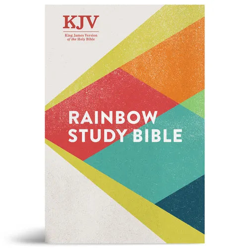 KJV Rainbow Study Bible, Hardcover: King James Version of the Holy Bible - Hardcover